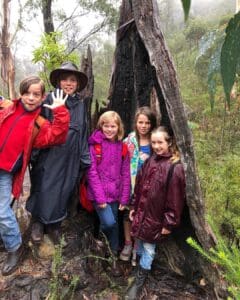 Kindlehill students discover the stories of Country through place-based learning in the wild Blue Mountains bushland.