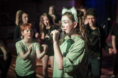 Courageous students perform the eco-warrior musical Bestest World, expressing their collective heart and connection to Country.