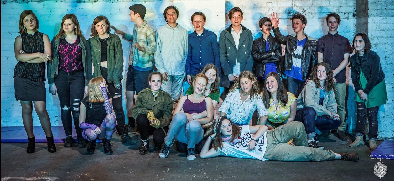 Kindlehill students celebrate creative expression and collaborative spirit during a vibrant high school theatrical production.