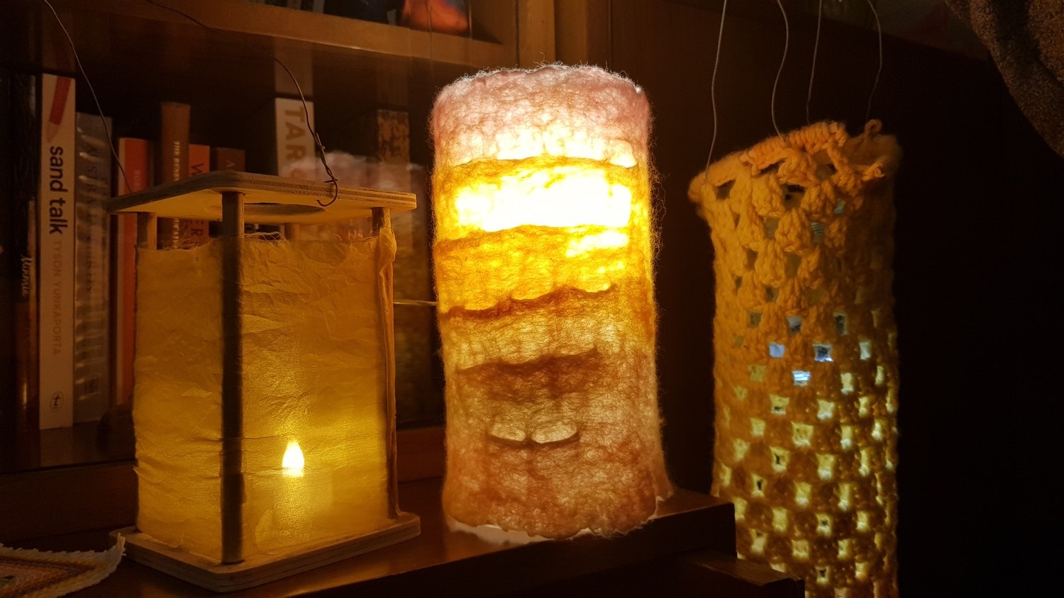 Handcrafted wet felted illuminations radiate warmth, celebrating Kindlehills creative spirit and community connection through gentle seasonal rhythms.