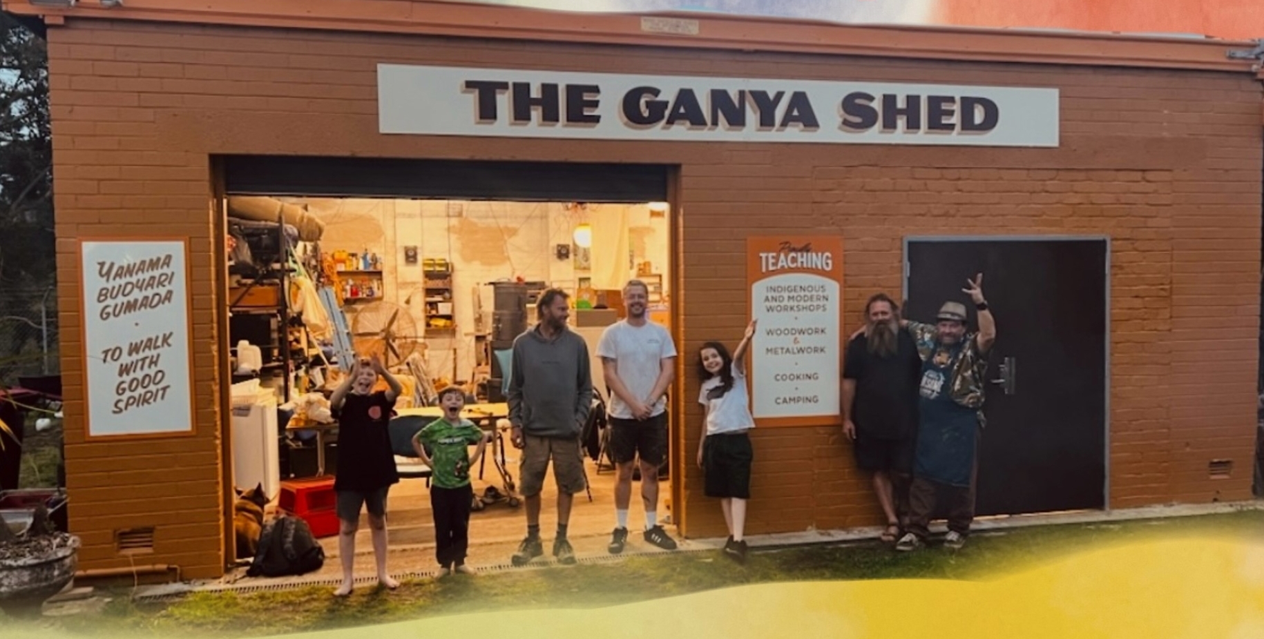 Ganya Shed Opening scaled e