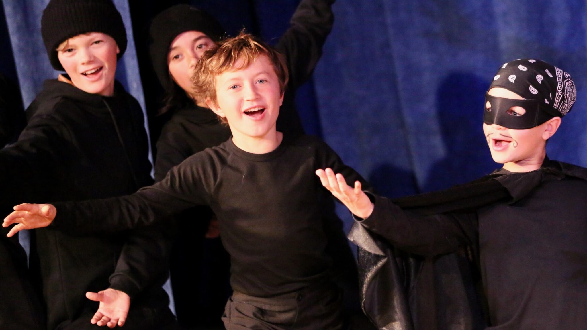 Expressive Kindlehill students realise their creative spirit through theatrical performance, celebrating imagination and community connection on stage.
