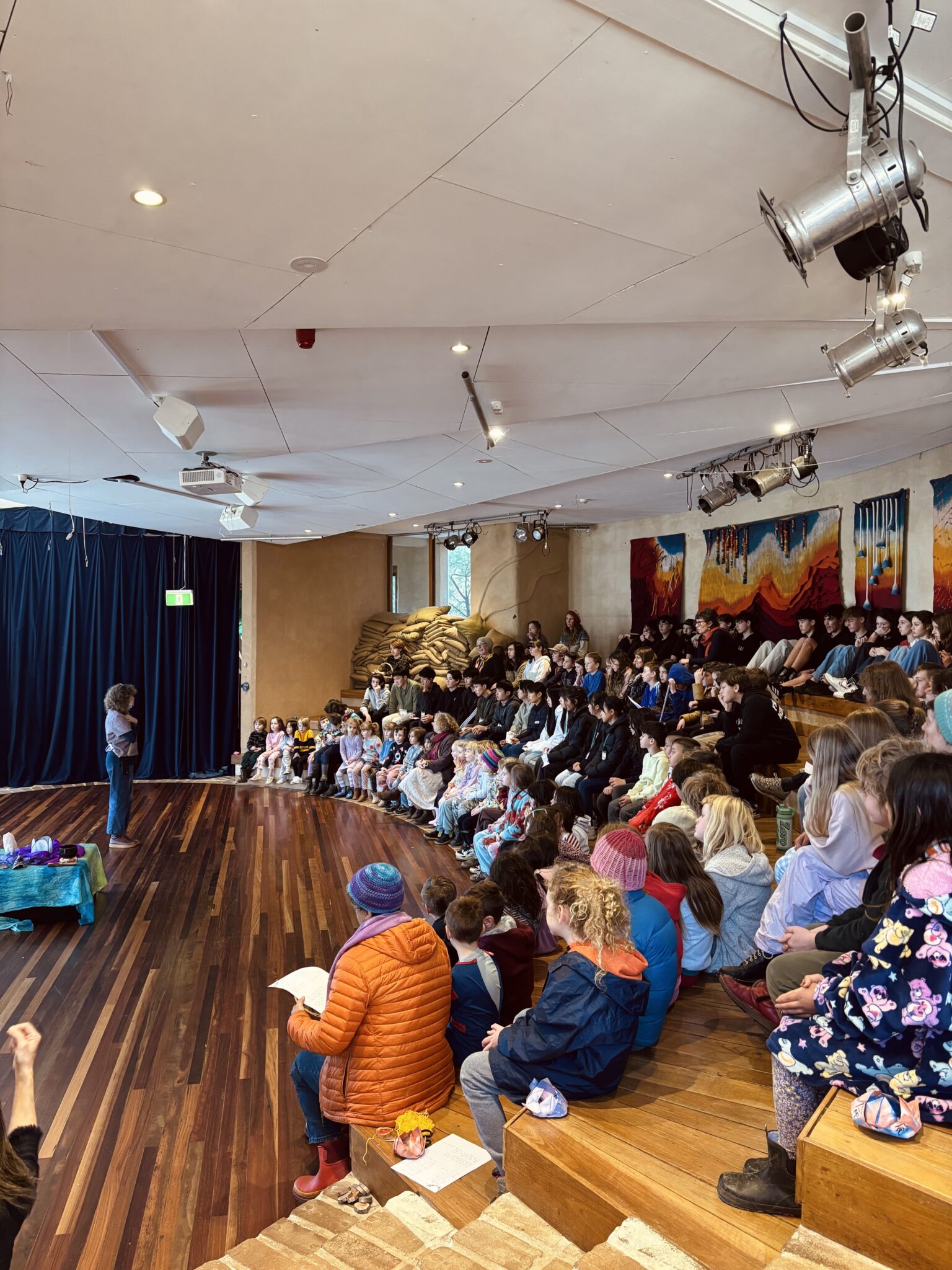 Kindlehill students and teachers gather as a village, fostering connection through storytelling and a shared sense of purpose.